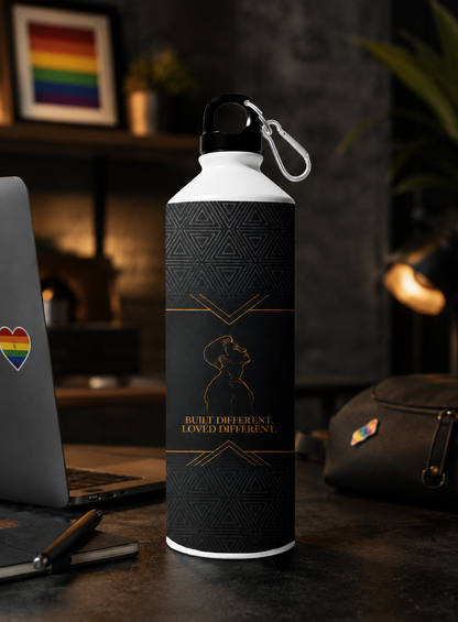 Sipper Gay Pride Water Bottle – Built Different. Loved Different.™ | 750ml Premium Aluminum BottleBottle